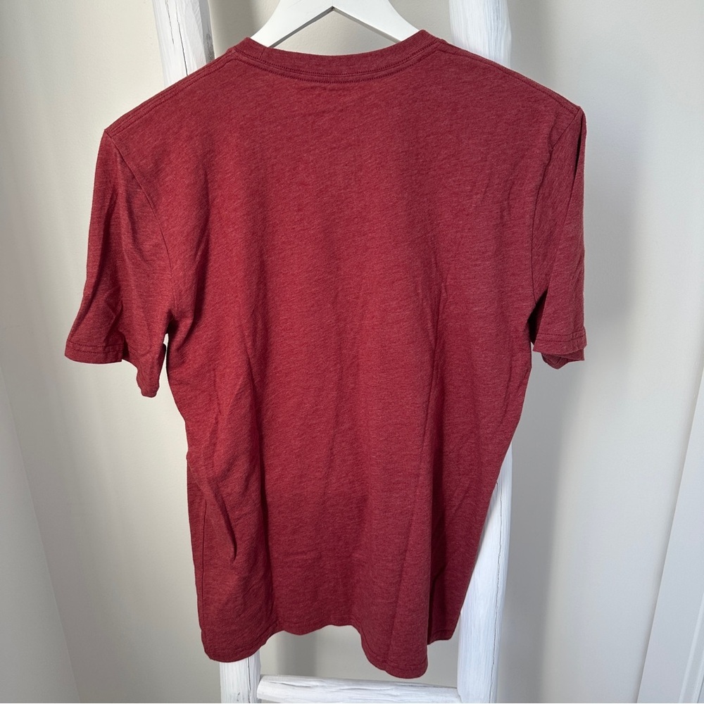 The North Face Men’s Core Half Dome Short-Sleeve T-Shirt Red Classic Fit Size S - Picture 3 of 8